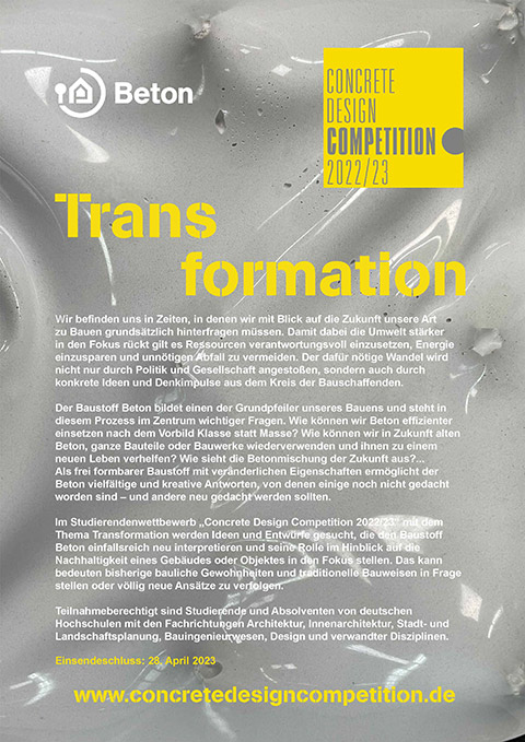 Concrete Design Competition 2022/23